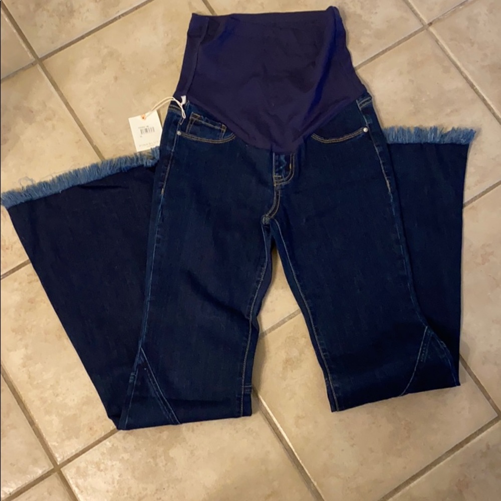 PINK BLUSH maternity jeans